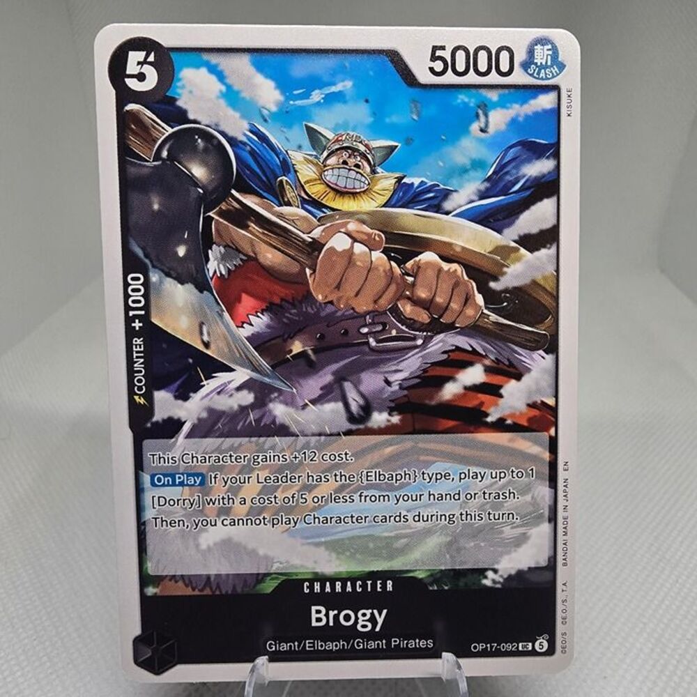 One Piece Card Game Brogy OP17-092